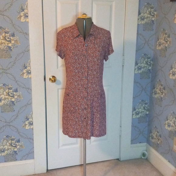 Button Front Dress - Picture 2 of 15